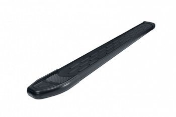19 349 р. Пороги алюминиевые Slitkoff Chery Tiggo 3 (2014-2020) (Premium Black). Увеличить фотографию 2