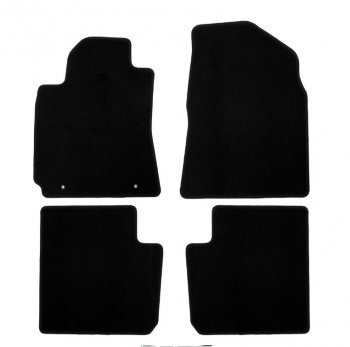 78 р. Текстильные коврики салона Klever Econom Chery Tiggo 3x (2017-2024) (Цвет: черный). Увеличить фотографию 1