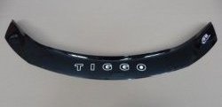 999 р. Дефлектор капота Russtal  Chery Tiggo 5  (T21) (2014-2017). Увеличить фотографию 1