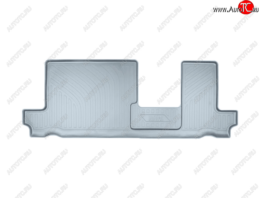1 569 р. Коврик салона Norplast (3 ряд, 8 мест)  Chevrolet Traverse  2 (2017-2024) (Цвет: серый)