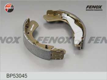 1 549 р. Колодка заднего барабанного тормоза FENOX Chevrolet Cobalt седан дорестайлинг (2011-2016). Увеличить фотографию 1
