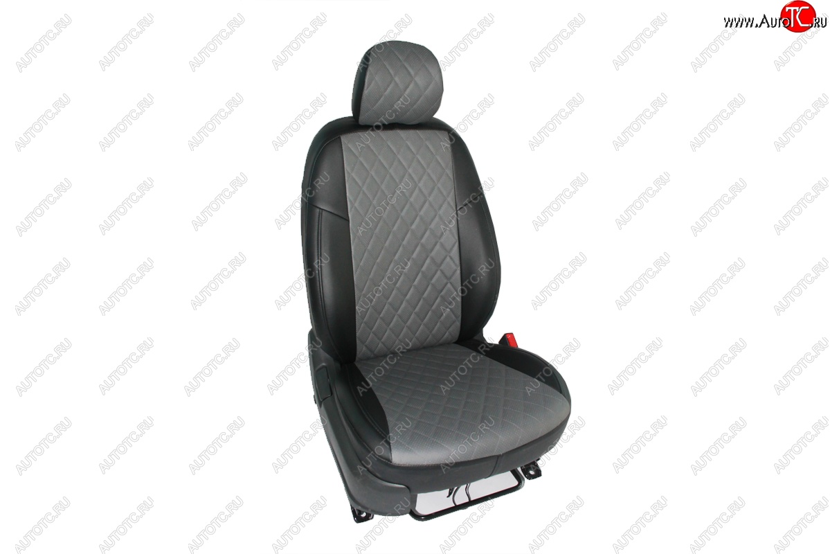 5 599 р. Чехлы для сидений SeiNtex (экокожа)  Chevrolet Aveo  T250 (2006-2011)