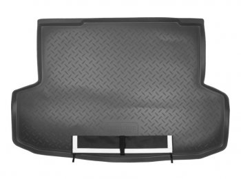 2 599 р. Коврик багажника Norplast Unidec  Chevrolet Aveo  T250 (2006-2011), Ravon Nexia R3 (2016-2020) (Черный, с погрузочным ковриком (фартуком)). Увеличить фотографию 1