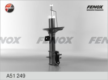 3 499 р. Правый амортизатор передний (газ/масло) FENOX ЗАЗ Vida хэтчбэк (2012-2018). Увеличить фотографию 1