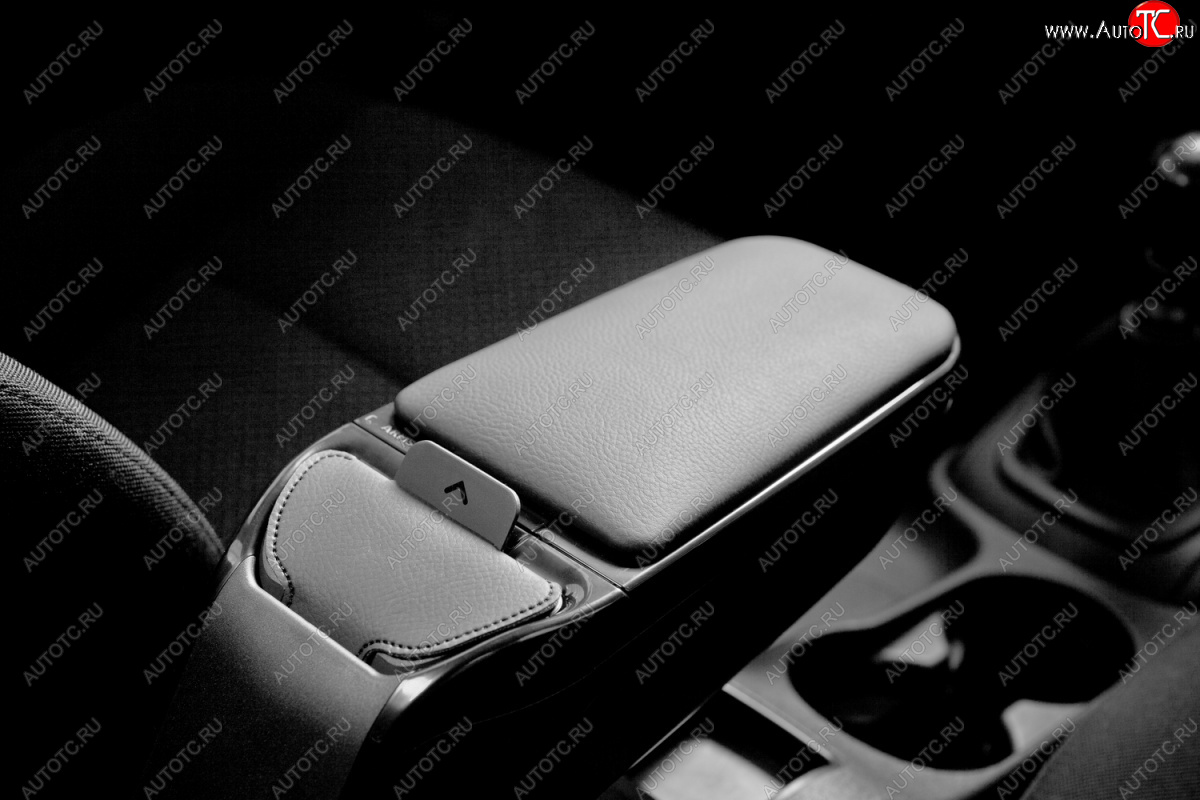 10 899 р. Подлокотник Armster 2  Chevrolet Aveo  T300 (2011-2015) (Цвет: черный)