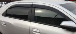 999 р. Комплект дефлекторов окон (ветровиков) 4 шт. (рестайлинг) Russtal Chevrolet Aveo T200 седан (2003-2008). Увеличить фотографию 1