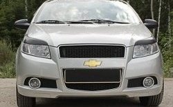 Реснички на фары CT v2 Chevrolet Aveo T250 хэтчбек 5 дв рестайлинг (2006-2011)