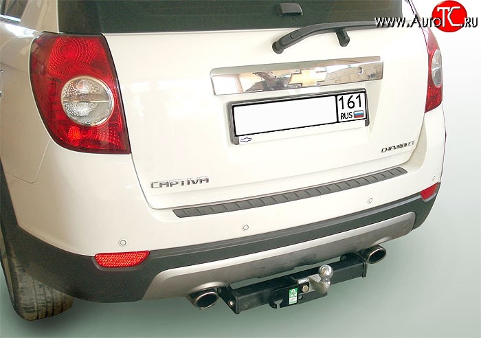 8 399 р. Фаркоп Лидер Плюс (до 1500 кг) Chevrolet Captiva 1-ый рестайлинг (2011-2013) (Без электропакета)