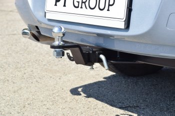 8 699 р. Фаркоп Petroil Tuning (съемный квадрат) Chevrolet Captiva 1-ый рестайлинг (2011-2013) (Без заглушки ). Увеличить фотографию 4