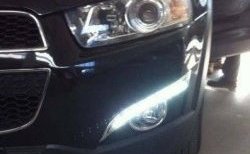 11 449 р. Дневные ходовые огни СТ Chevrolet Captiva 2-ой рестайлинг (2013-2016). Увеличить фотографию 1