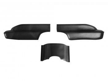 2 249 р. Накладки на ковролин заднего ряда Petroil Tuning  Chevrolet Cobalt (2019-2024) (цвет: черный). Увеличить фотографию 1