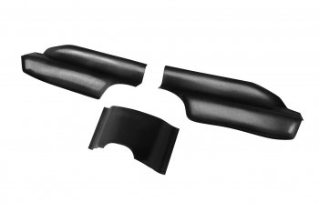 2 249 р. Накладки на ковролин заднего ряда Petroil Tuning  Chevrolet Cobalt (2019-2024) (цвет: черный). Увеличить фотографию 3
