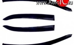999 р. Комплект дефлекторов окон (ветровиков) 4 шт. Russtal Chevrolet Cobalt седан дорестайлинг (2011-2016). Увеличить фотографию 1