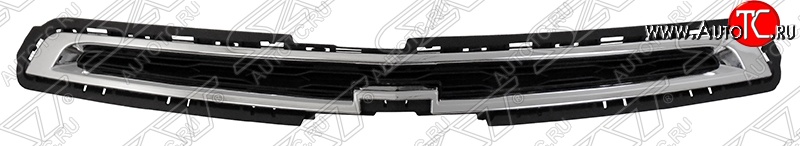 2 299 р. Решетка радиатора SAT (верхняя часть)  Chevrolet Cobalt (2011-2016) (Неокрашенная)