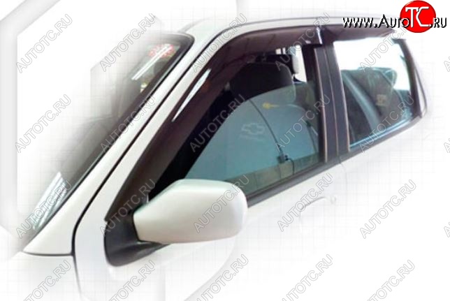 1 989 р. Дефлектора окон (правый руль) CA-Plastiс  Chevrolet Cruze  хэтчбек (2001-2008) (Classic полупрозрачный)