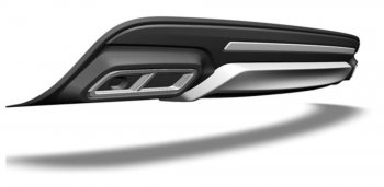 5 299 р. Накладка на задний бампер Extreem Chevrolet Cruze седан J300 (2012-2015) (Неокрашенная). Увеличить фотографию 3