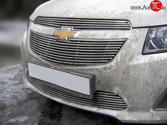 4 399 р. Декоративная вставка воздухозаборника Berkut Chevrolet Cruze седан J300 (2012-2015)