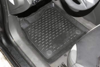 1 949 р. Комплект ковриков в салон Element 4 шт. (полиуретан)  Chevrolet Cruze ( седан,  хэтчбек,  универсал) (2009-2015). Увеличить фотографию 2