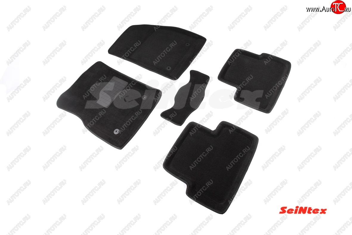 4 849 р. Износостойкие коврики в салон 3D SeiNtex 3D (ворсовые) Chevrolet Cruze хэтчбек J305 (2012-2015)