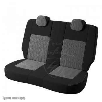4 799 р. Чехлы для сидений Lord Autofashion Турин (жаккард)  Chevrolet Cruze  седан (2009-2015) (Черный, вставка Люкс-94). Увеличить фотографию 2