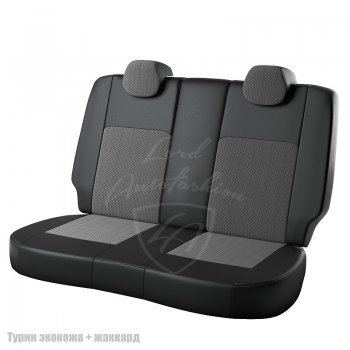 5 899 р. Чехлы для сидений Lord Autofashion Турин (экокожа/жаккард)  Chevrolet Cruze  седан (2009-2015) (Черный, вставка Люкс-94). Увеличить фотографию 2
