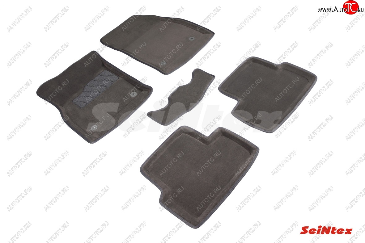 4 849 р. Комплект ковриков в салон Seintex (3D) Chevrolet Cruze хэтчбек J305 (2009-2012)
