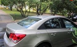 2 749 р. Козырёк на заднее лобовое стекло Sport Chevrolet Cruze седан J300 (2009-2012) (Неокрашенный). Увеличить фотографию 1