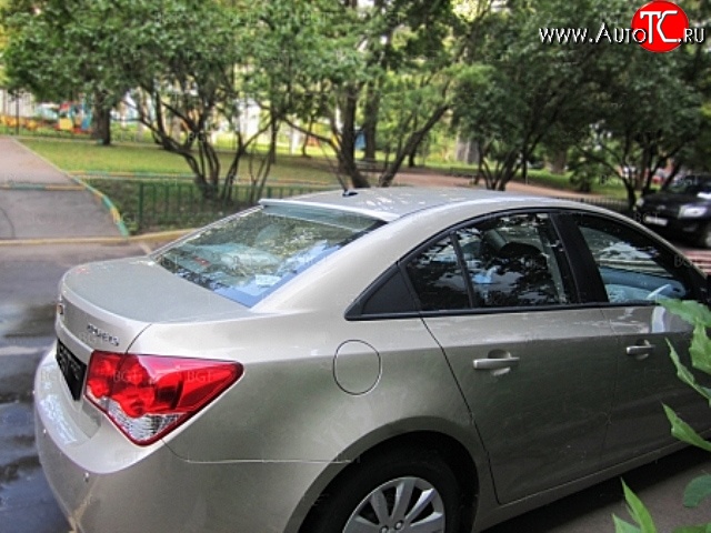 2 749 р. Козырёк на заднее лобовое стекло Sport Chevrolet Cruze седан J300 (2009-2012) (Неокрашенный)