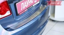 1 439 р. Накладка на задний бампер Souz-96 Chevrolet Cruze седан J300 (2012-2015). Увеличить фотографию 1