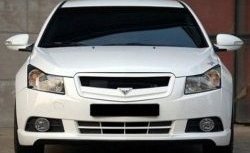 2 999 р. Решётка радиатора Road Runs style  Chevrolet Cruze ( седан,  хэтчбек,  универсал) (2009-2015) (Неокрашенная). Увеличить фотографию 3