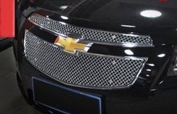 3 849 р. Накладки на решётку радиатора M-VRS Chevrolet Cruze седан J300 (2012-2015) (C узкой окантовкой, Неокрашенная). Увеличить фотографию 1