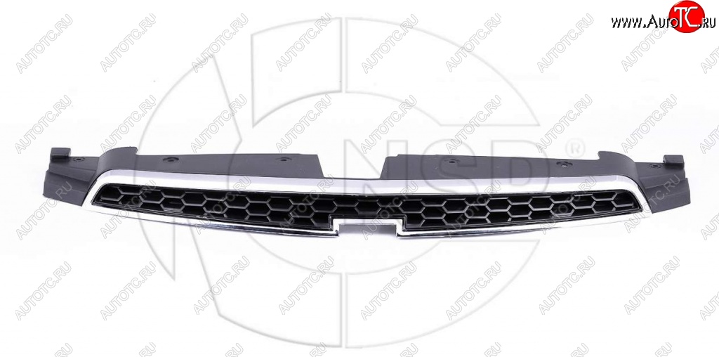 4 649 р. Решетка радиатора NSP. Chevrolet Cruze хэтчбек J305 (2012-2015) (Неокрашенная)