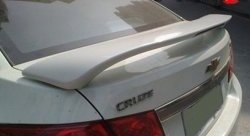 2 689 р. Спойлер M-VRS V2  Chevrolet Cruze  седан (2009-2012) (Неокрашенный). Увеличить фотографию 1