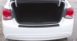 1 059 р. Защитная накладка на задний бампер RA  Chevrolet Cruze  седан (2012-2015). Увеличить фотографию 4