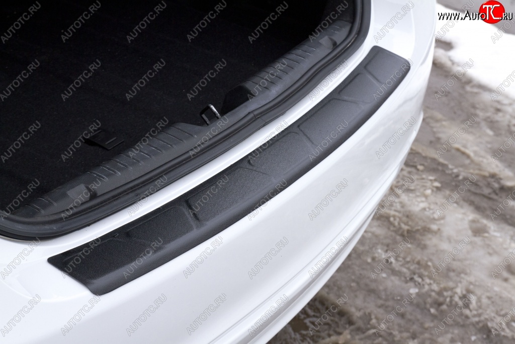 1 059 р. Защитная накладка на задний бампер RA  Chevrolet Cruze  седан (2012-2015)