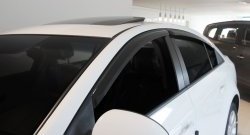 1 249 р. Дефлектора окон Avtoclover Chevrolet Cruze хэтчбек J305 (2009-2012). Увеличить фотографию 2