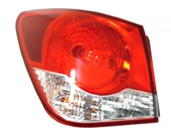 2 799 р. Левый внешний фонарь SAT  Chevrolet Cruze  седан (2009-2015). Увеличить фотографию 1