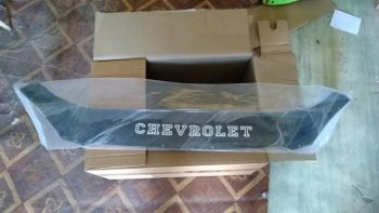 1 189 р. Дефлектор капота REIN  Chevrolet Lacetti  хэтчбек (2002-2013). Увеличить фотографию 1