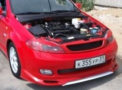 Накладка на передний бампер Sport на Chevrolet Lacetti