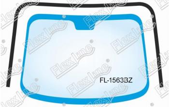 2 459 р. Молдинг лобового стекла FlexLine Chevrolet Lacetti седан (2002-2013). Увеличить фотографию 1