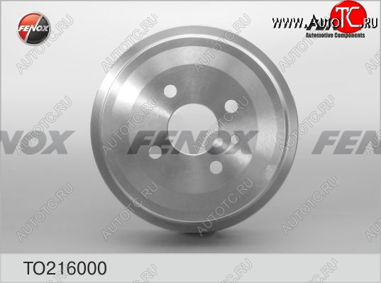 1 599 р. Барабан тормозной задний FENOX ЗАЗ Sens седан (2007-2017)