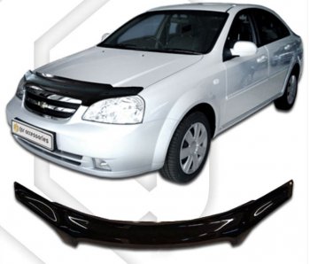 Дефлектор капота CA-Plastic Chevrolet (Шевролет) Lacetti (Лачетти)  седан (2002-2013) седан