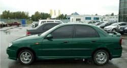 789 р. Комплект молдингов Дельта Chevrolet Lanos T100 седан (2002-2017) (Неокрашенные). Увеличить фотографию 4