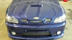 6 899 р. Передний бампер ATL  Chevrolet Lanos ( T100,  T150) (1997-2017), Daewoo Sense  Т100 (1997-2008), ЗАЗ Chance ( седан,  хэтчбэк) (2009-2017), ЗАЗ Sens ( седан,  хэтчбэк) (2007-2017) (Неокрашенный). Увеличить фотографию 3