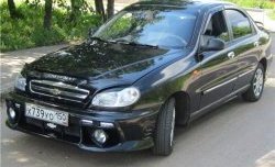 6 899 р. Передний бампер SX Chevrolet Lanos T100 седан (2002-2017) (Неокрашенный). Увеличить фотографию 4