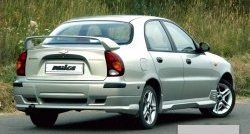 4 049 р. Пороги накладки Nika Daewoo Sense Т100 седан (1997-2008) (Неокрашенные). Увеличить фотографию 2