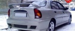 6 899 р. Задний бампер ATL Daewoo Sense Т100 седан (1997-2008) (Неокрашенный). Увеличить фотографию 2