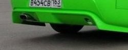 5 399 р. Задний бампер SX Daewoo Sense Т100 седан (1997-2008) (Неокрашенный). Увеличить фотографию 1