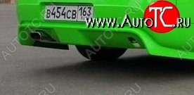 5 399 р. Задний бампер SX Daewoo Sense Т100 седан (1997-2008) (Неокрашенный)