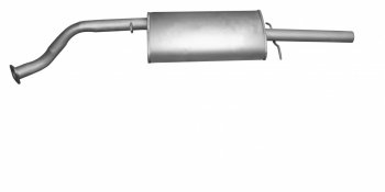 1 599 р. Глушитель ПРЕМИУМ Автоглушитель-НН  Chevrolet Lanos  T100 (2002-2017). Увеличить фотографию 1